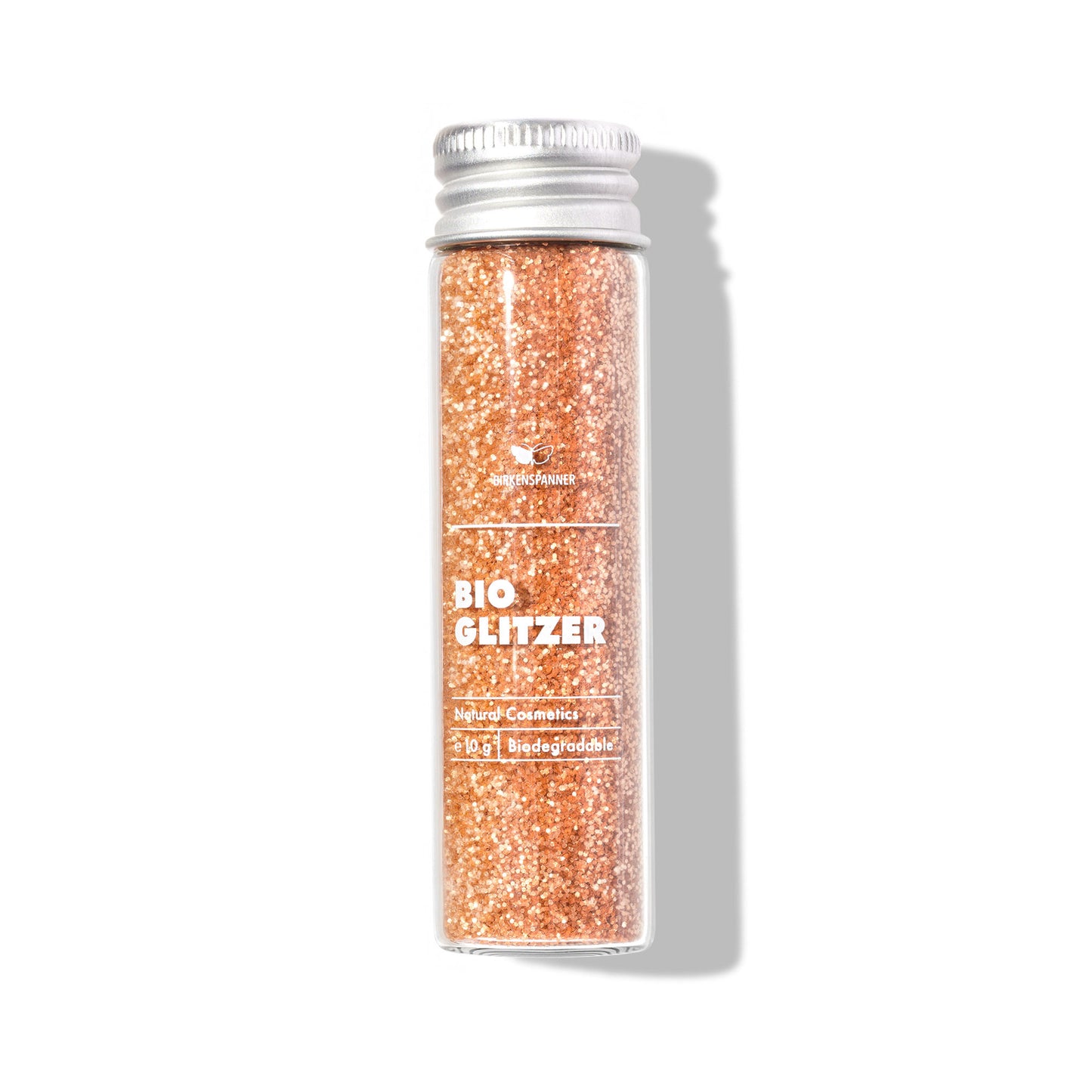 Vial of copper glow bioglitter 10g