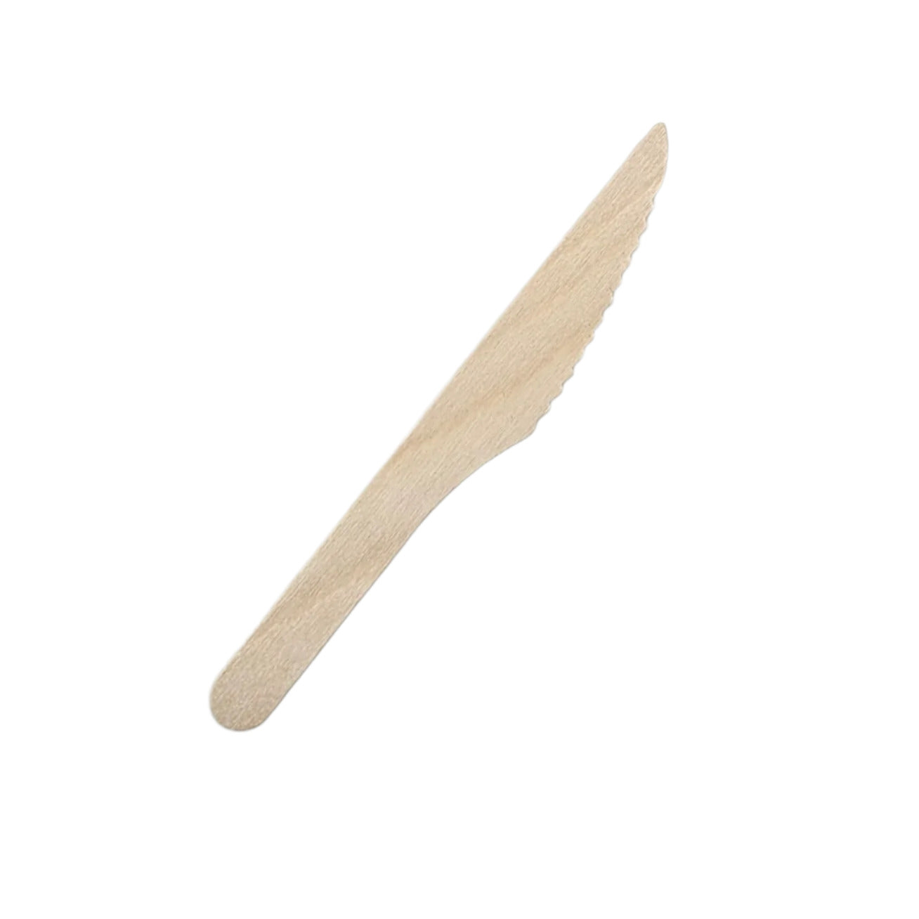 1 fresh unused wooden knife for food