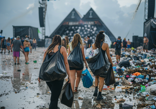 Abschwächung der Umweltauswirkungen von Musikfestivals