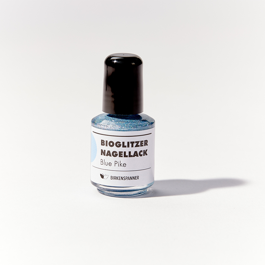 Bioglitzer Nagellack Blue Pike