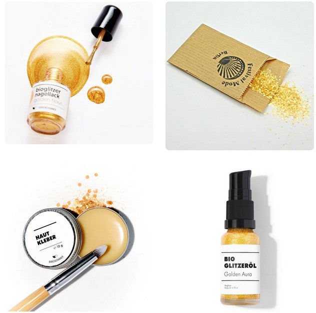 Festival Glitzer Gold Set