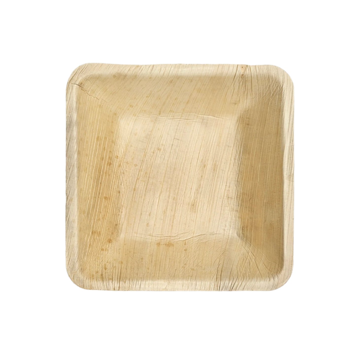 1 unused palm bowl for food
 with white background