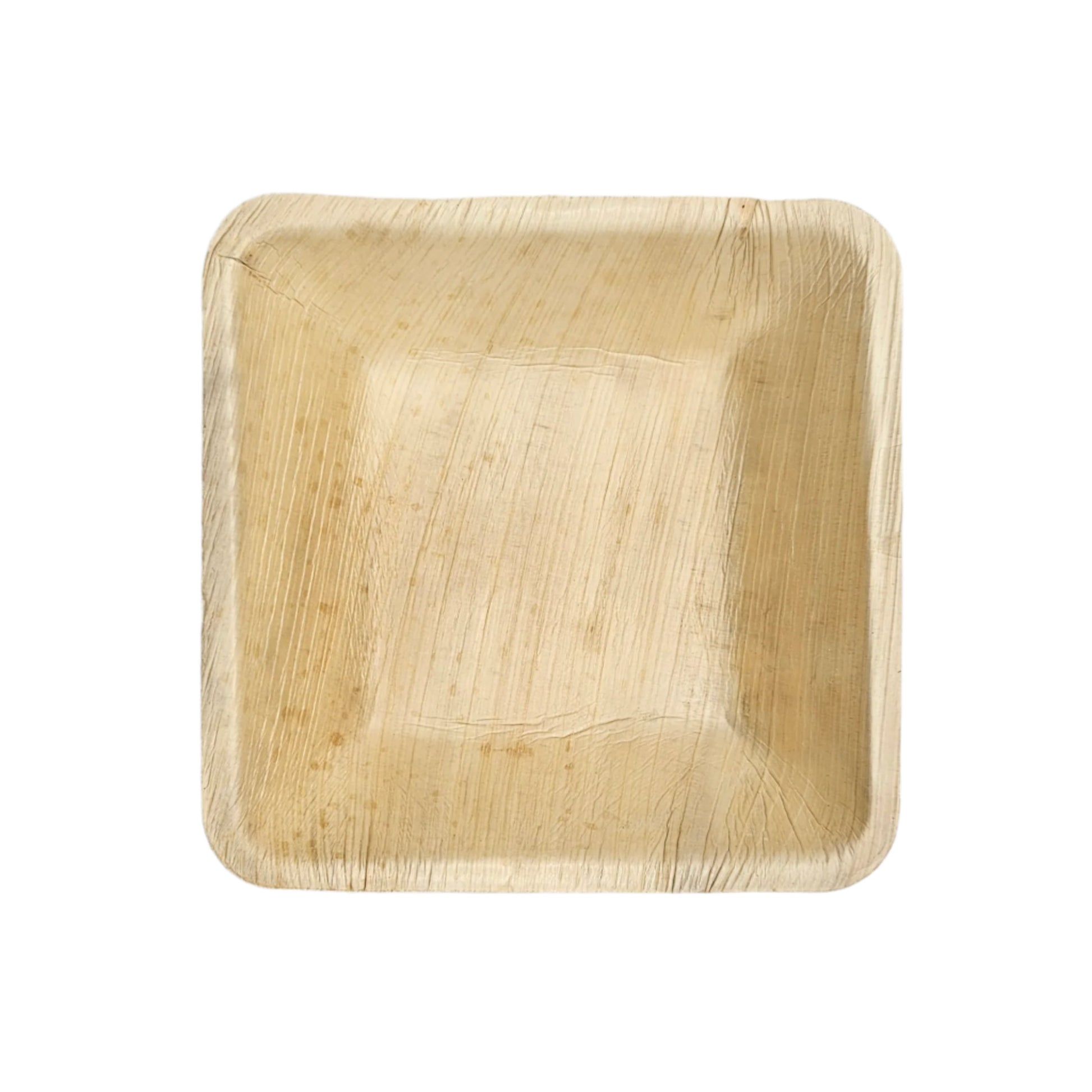 1 unused palm bowl for food
 with white background