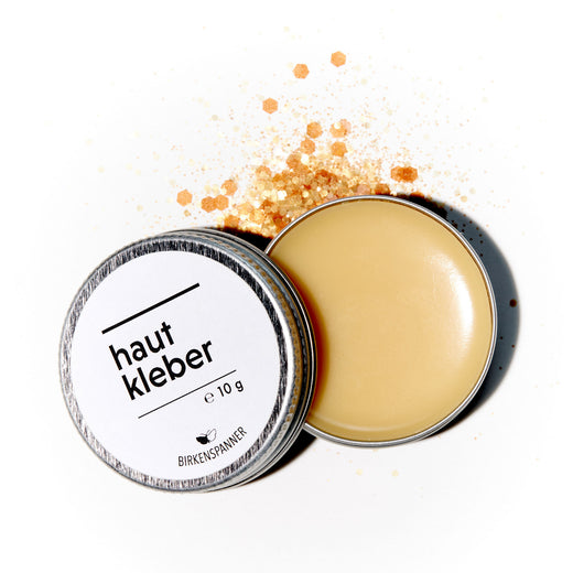 Hautkleber Weißblechdose
