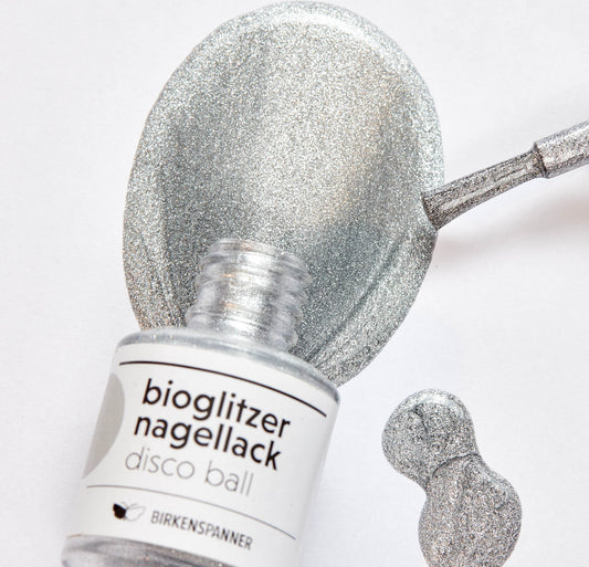 Bioglitzer Nagellack Disco Ball