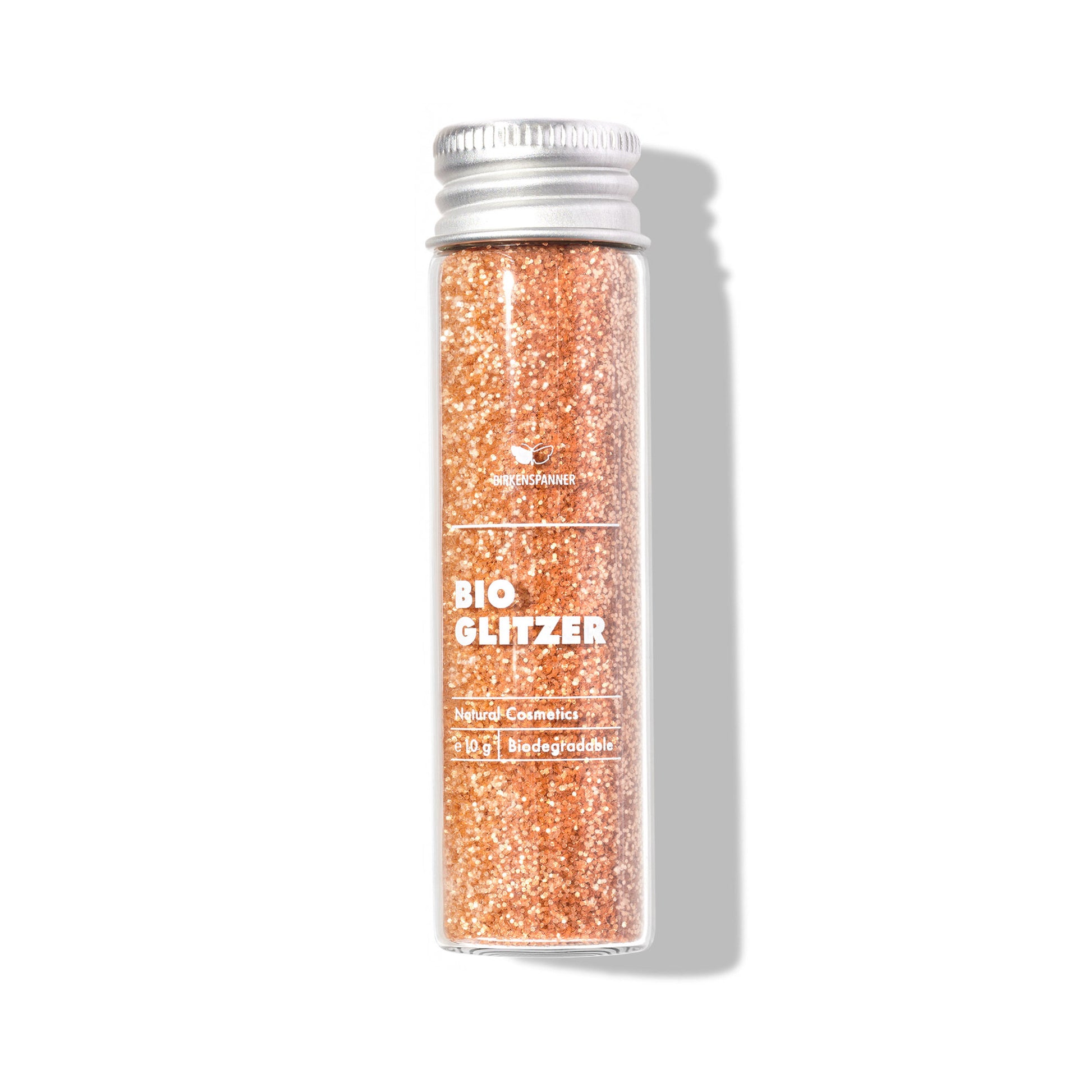 Vial of copper glow bioglitter 10g 